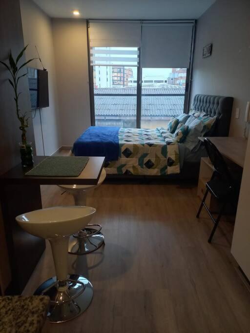 Apartaestudio Chapinero Balcon Apartment โบโกตา ภายนอก รูปภาพ