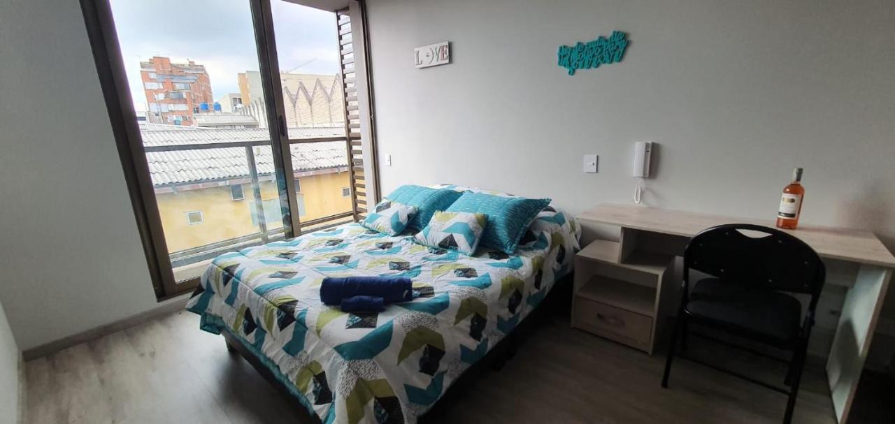 Apartaestudio Chapinero Balcon Apartment โบโกตา ภายนอก รูปภาพ