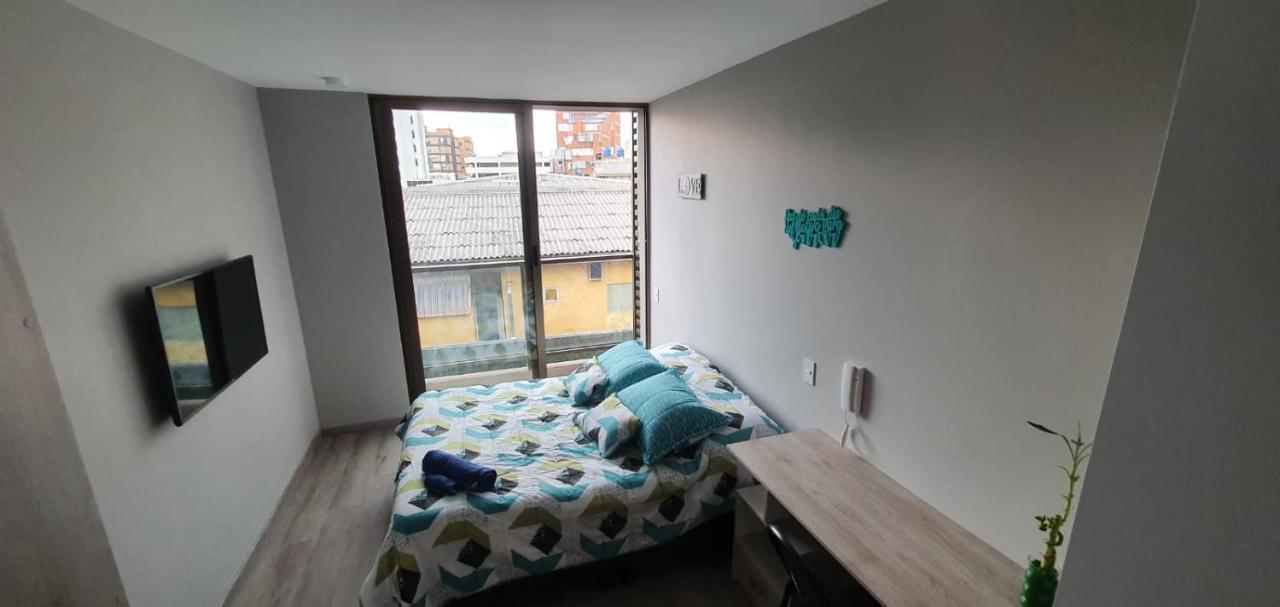 Apartaestudio Chapinero Balcon Apartment โบโกตา ภายนอก รูปภาพ